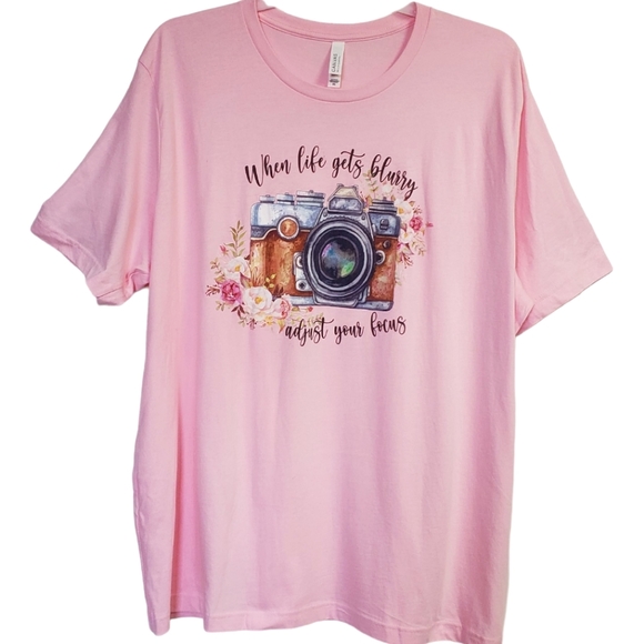 Bundle - NWOT Bella Canvas Women's Graphic Tee Shirts Size 3XL - Picture 8 of 11